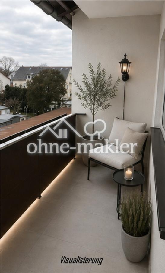 Balkon - Visualisierung