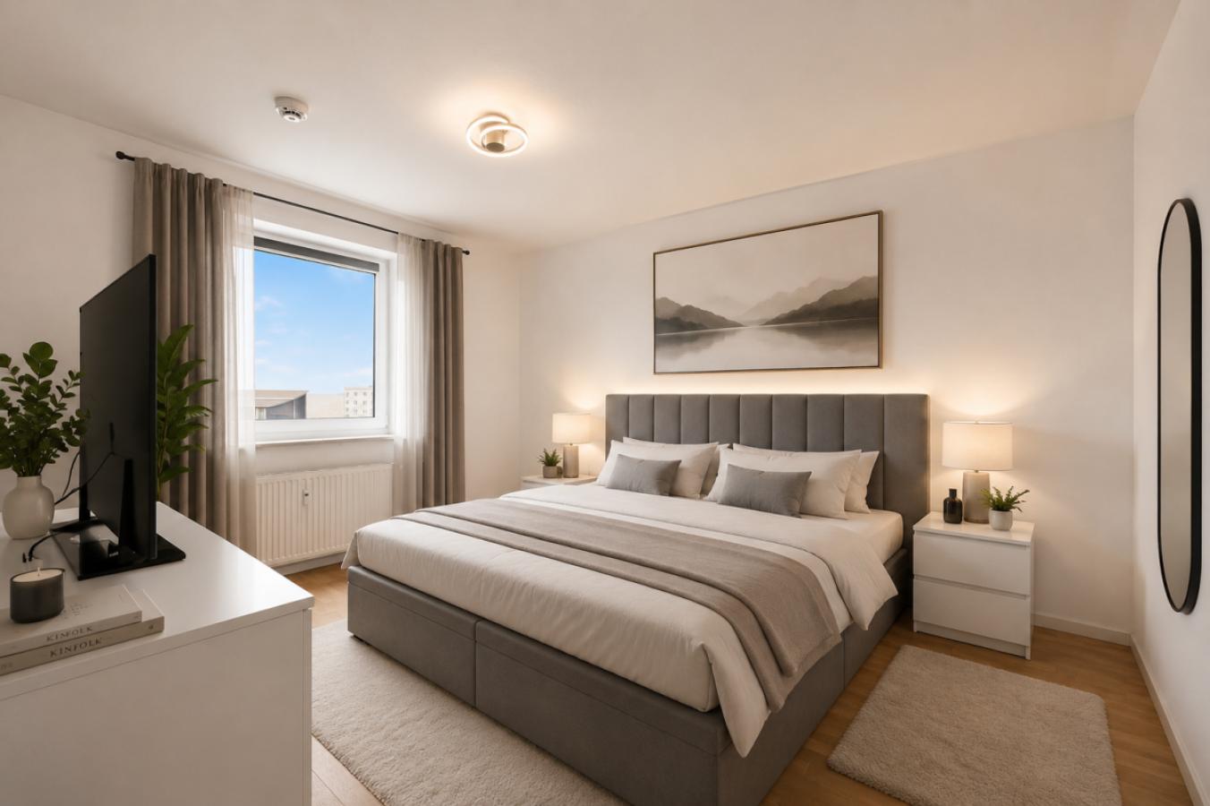 Schlafzimmer - Einrichtungsbeispiel