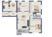Grundriss WE 3