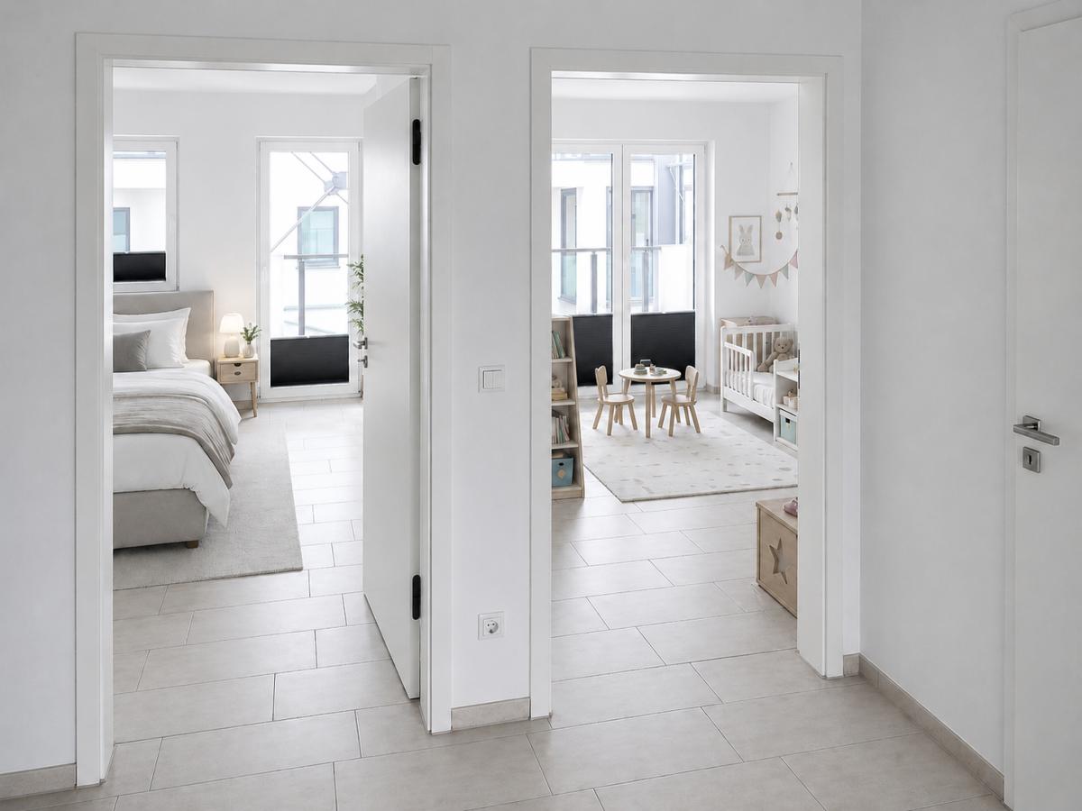 Diele & Schlafzimmer / Einrichtungsidee