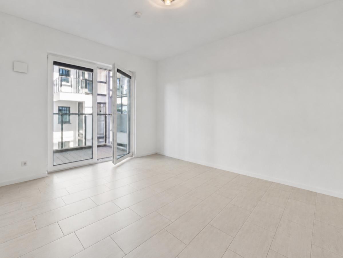 Schlafzimmer mit Balkon