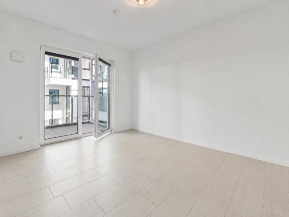 Schlafzimmer mit Balkon