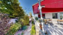 Garten Weg zur Garage