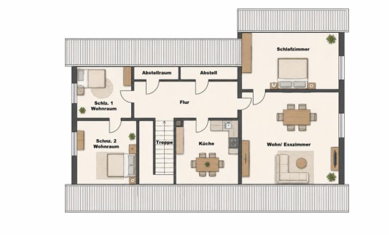 Grundriss Dachgeschoss