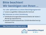 Welche Unterlagen wir wann von Ihnen benötigen