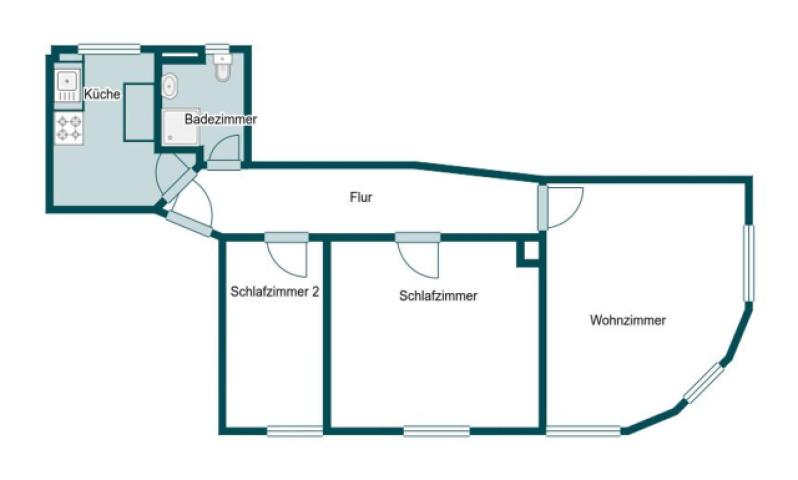 Grundriss Skizze