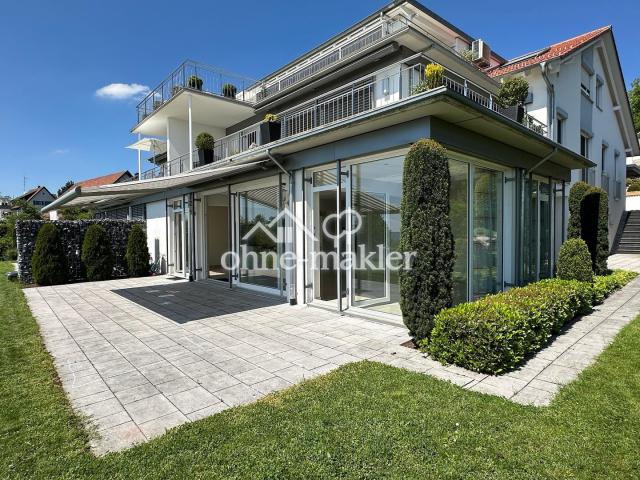 Garten-Ansicht der Wohnung