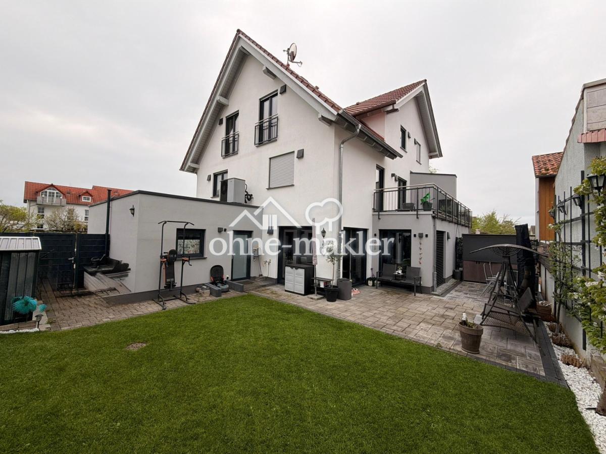 Sicht vom Garten