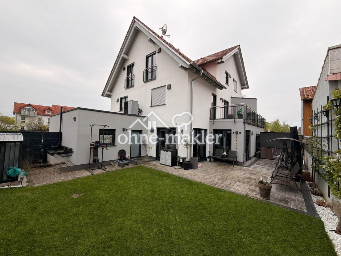Sicht vom Garten