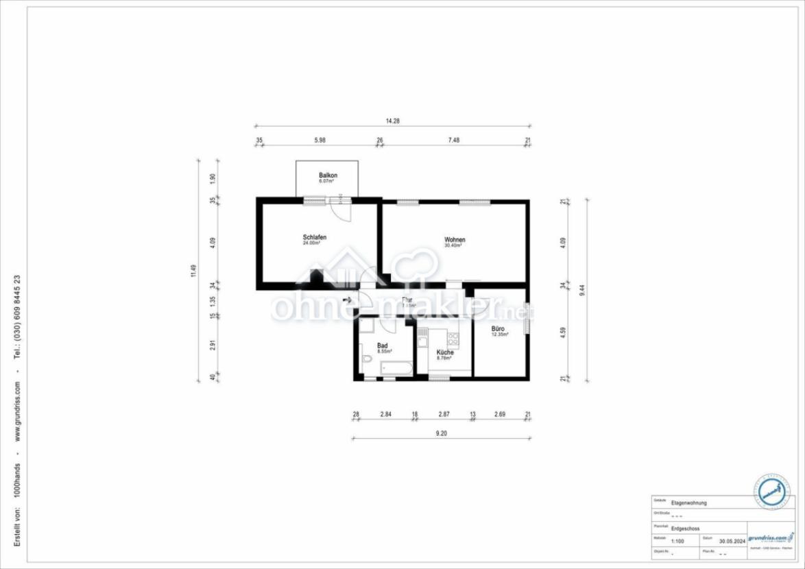 Wohnungsgrundriss