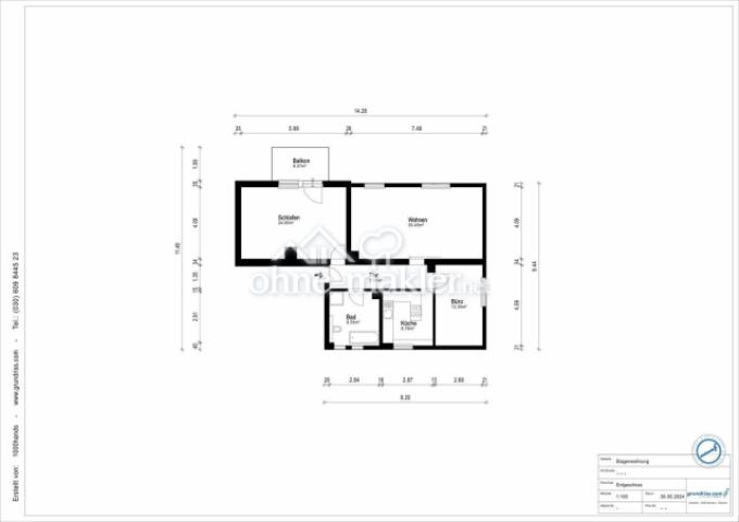 Wohnungsgrundriss