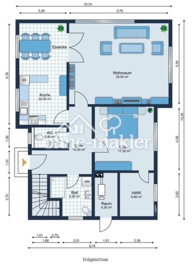 Grundriss EG