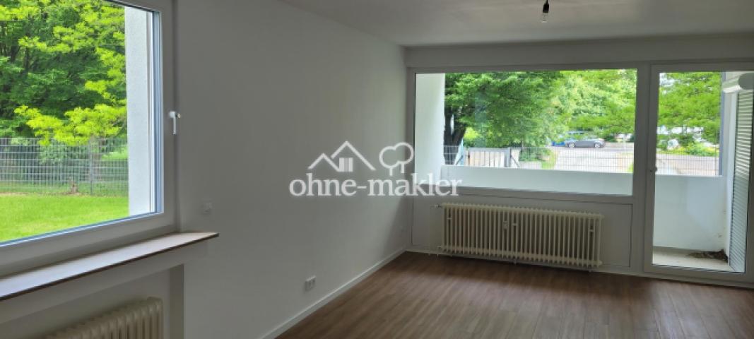 Fensterflächen im Wohnzimmer