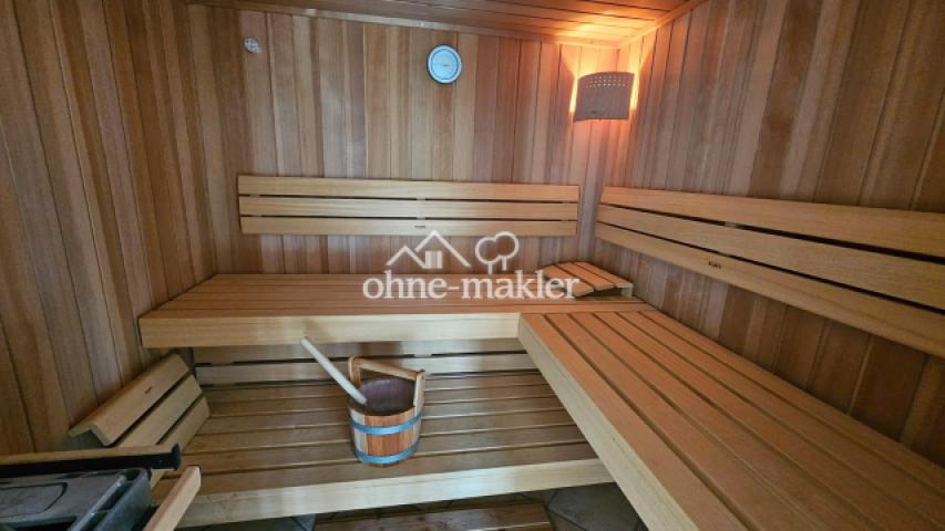 Sauna Innenansicht