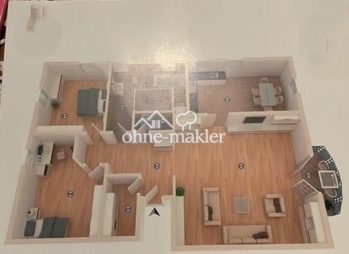 visualisierter Grundriss