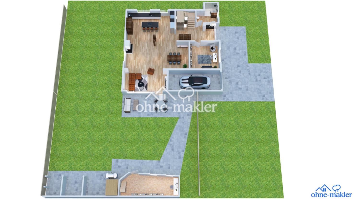 Gesamtgrundstück + Tonstudio
