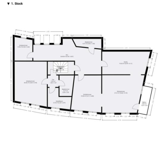 Grundriss 1.OG / floor plan 1F