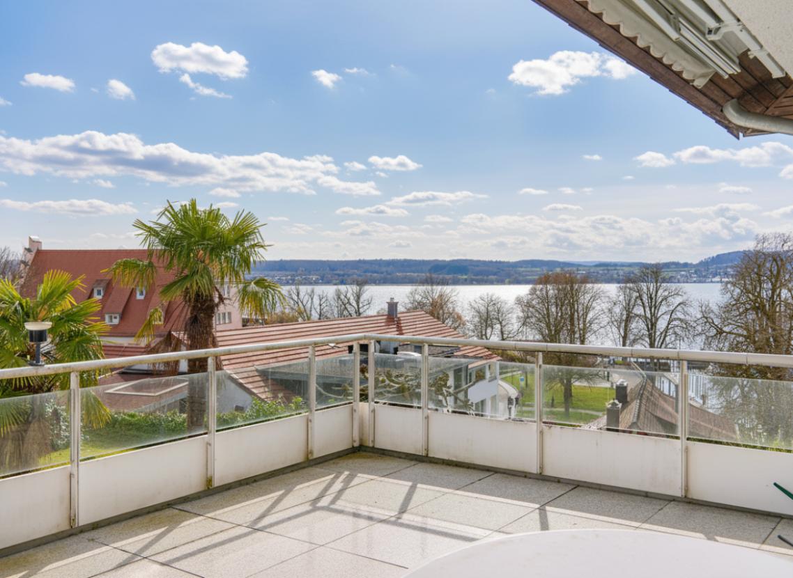 Terrasse vor dem Wohnbereich
