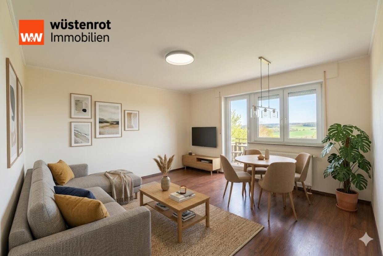 Wohn- und Esszimmer Einrichtungsidee
