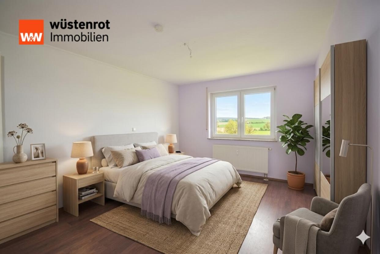 Schlafzimmer Einrichtungsidee 