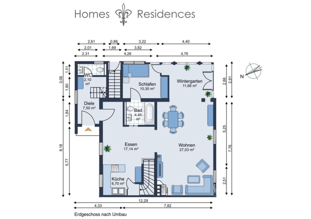 Grundriss Erdgeschoss