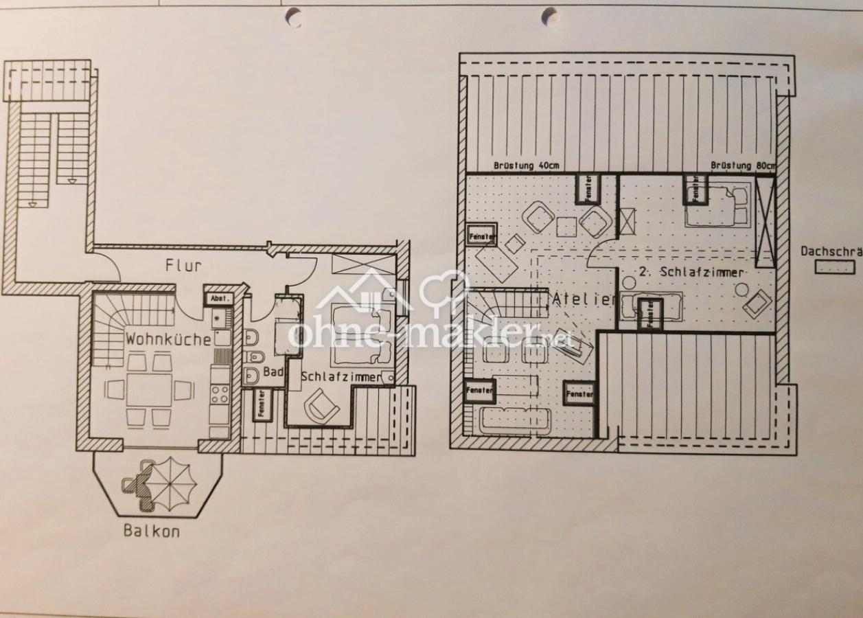 Grundriss nicht maßstabgerecht