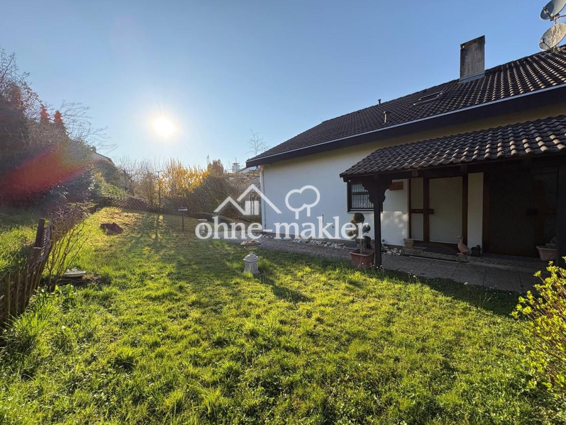 Garten und Eingang