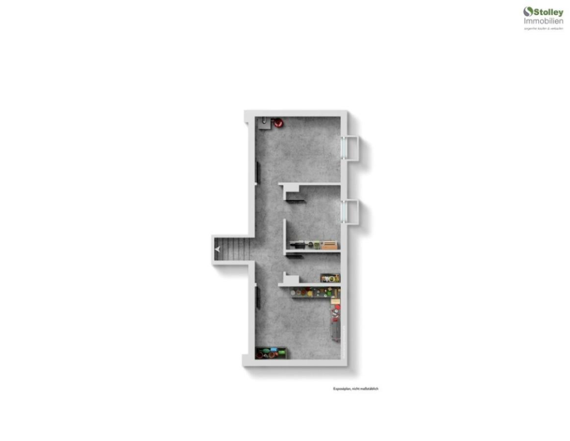 SKIZZE: Grundriss, Kellergeschoss