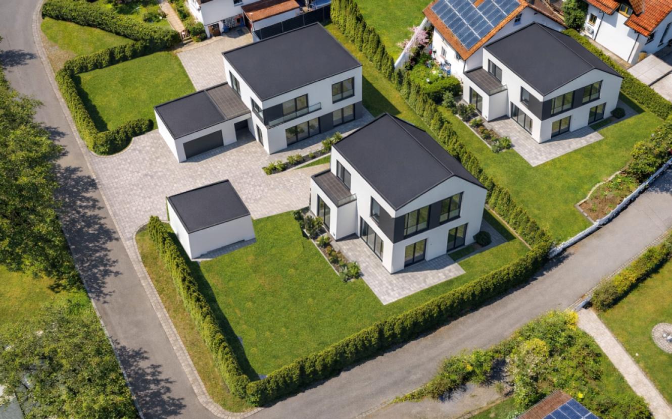 Visualisierung _ Neubau 2 EFH