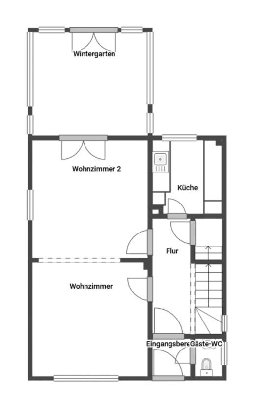 Grundriss Skizze EG