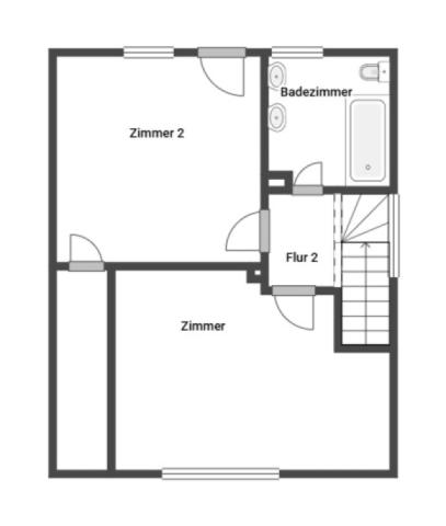 Grundriss Skizze 1.OG