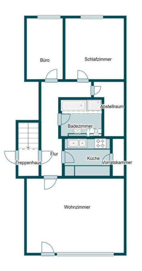 Grundriss Skizze