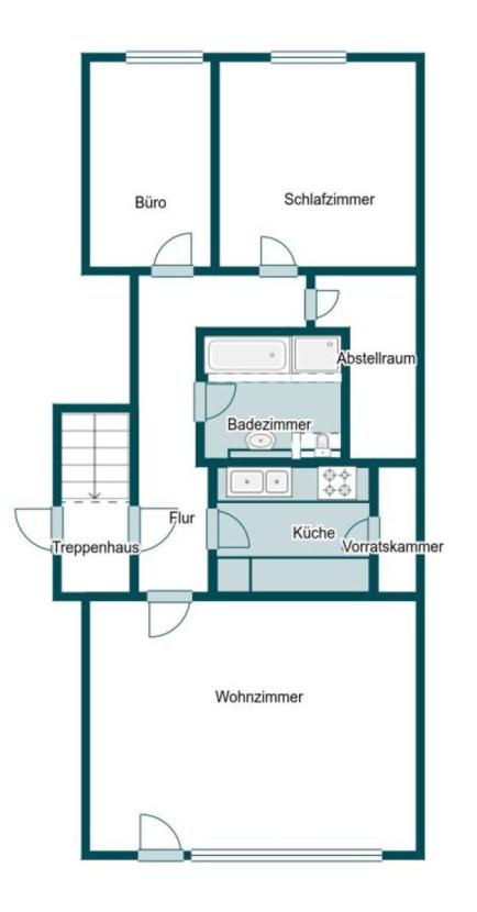 Grundriss Skizze