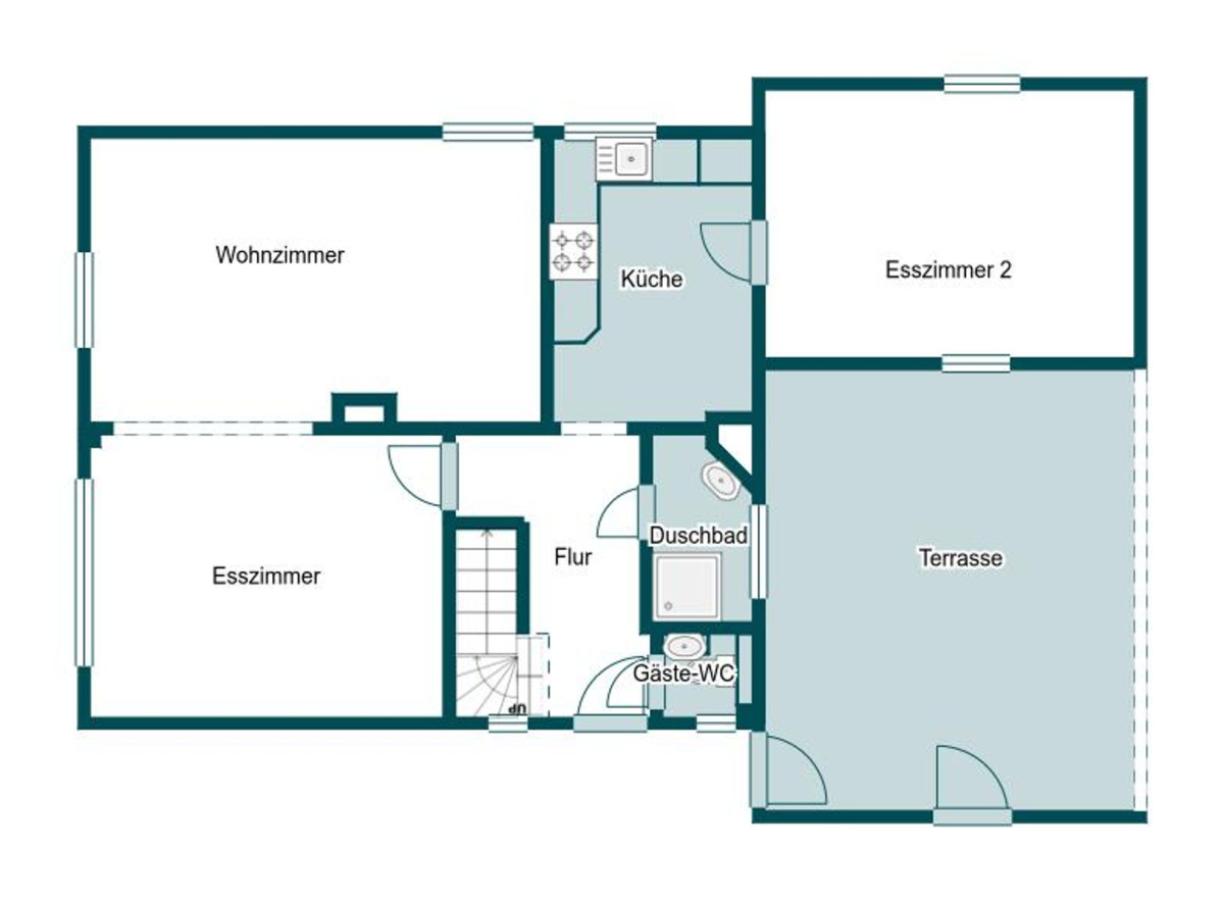 Grundriss Skizze EG