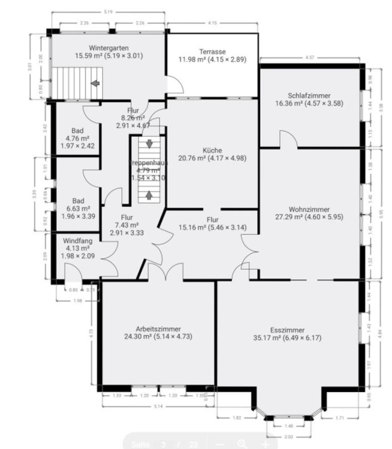 Grundriss Skizze EG