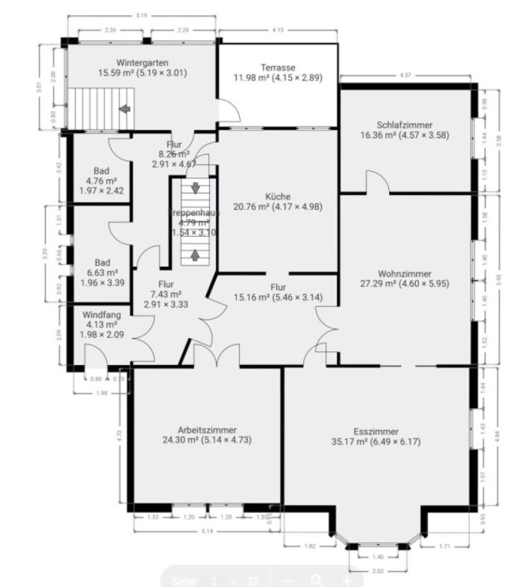 Grundriss Skizze EG
