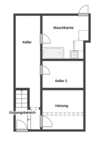 Grundriss Skizze UG