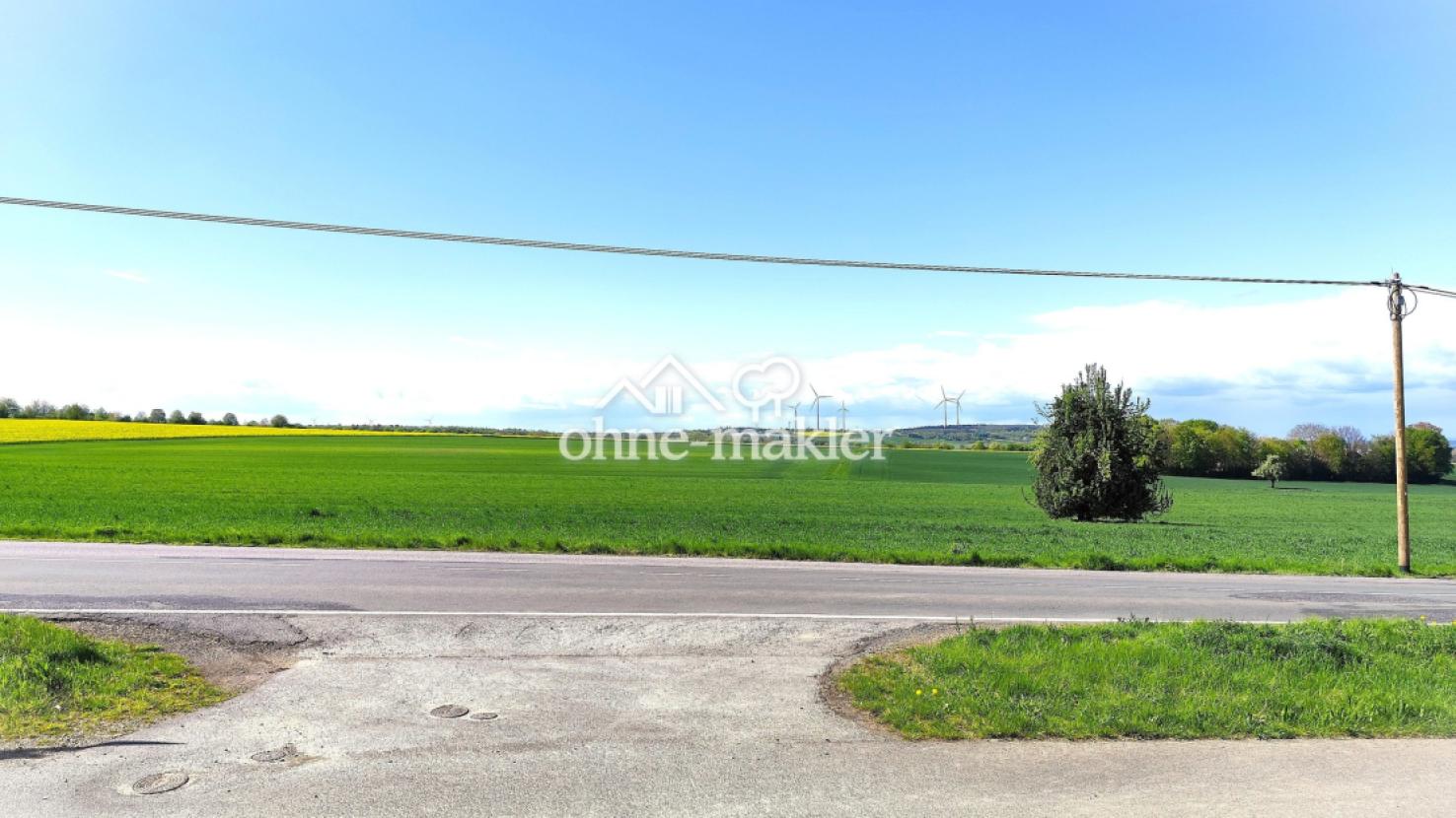 Blick Richtung Golfplatz
