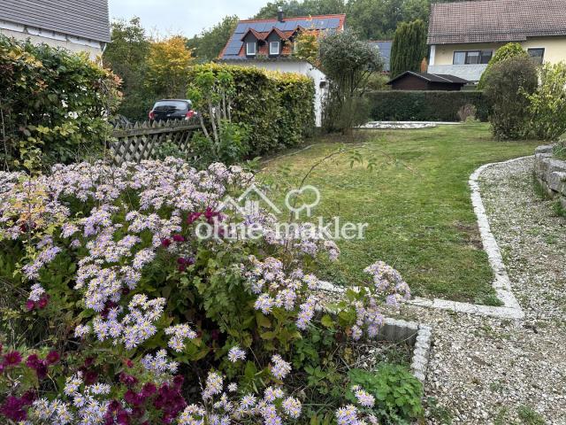 Garten Blick zum Teich