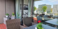 Balkon Blick ins Wohnzimmer