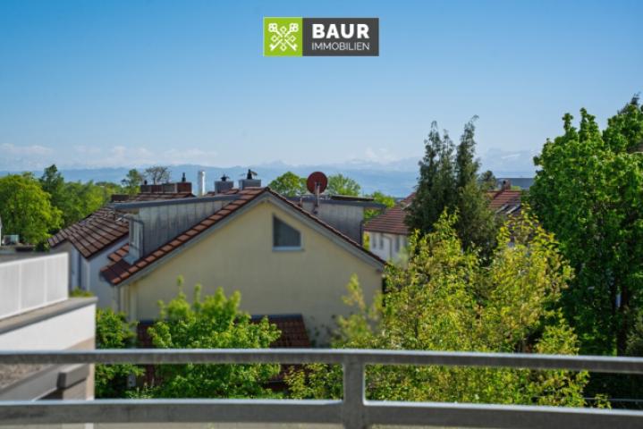 Balkon Bergsicht