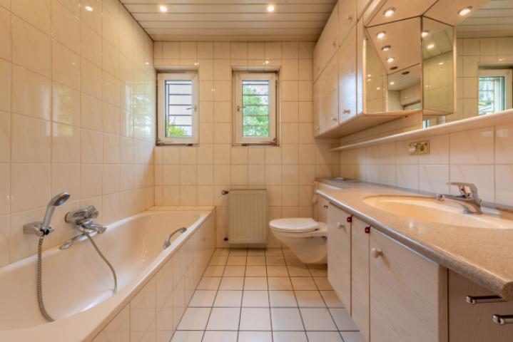 Ansicht Badezimmer EG 