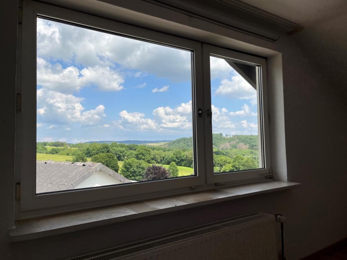 Ausblick Schlafzimmer
