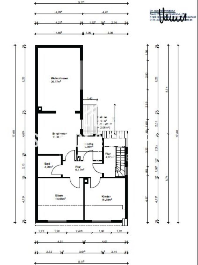 Grundriss Obergeschoss
