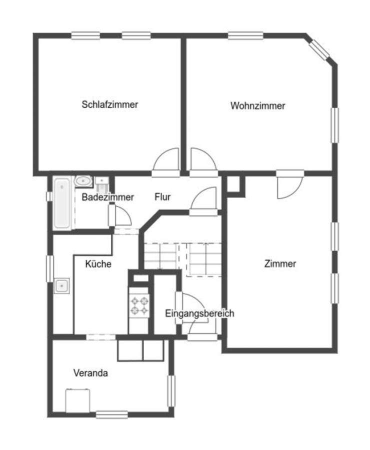 Grundriss Skizze EG