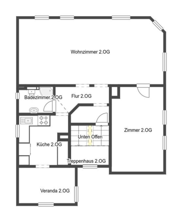 Grundriss Skizze 2.OG