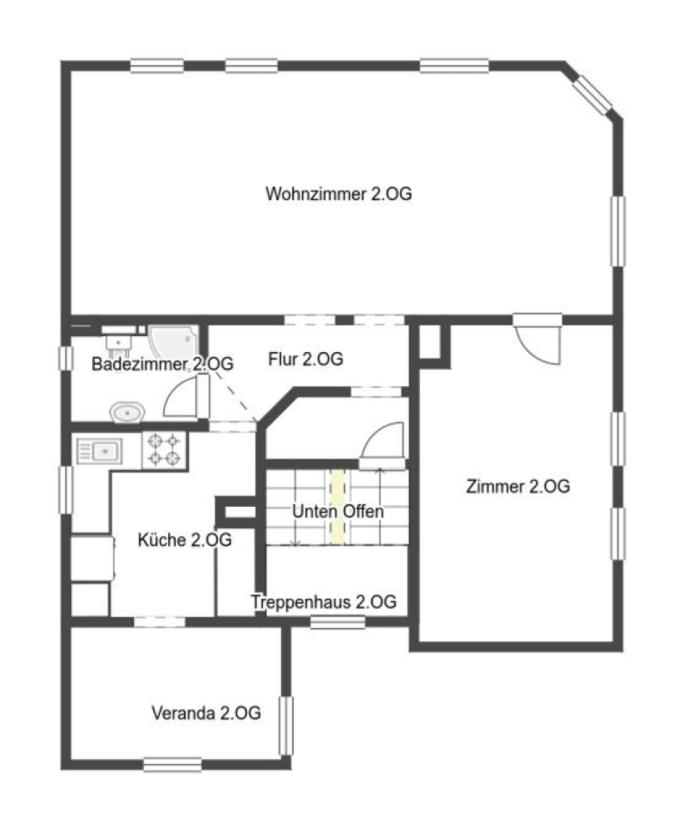 Grundriss Skizze 2.OG