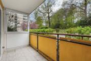 Balkon nach links