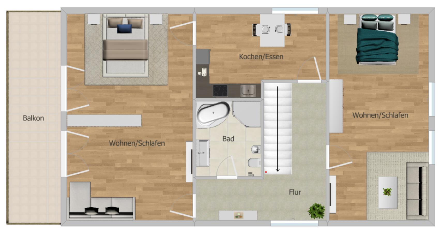 Grundriss DG