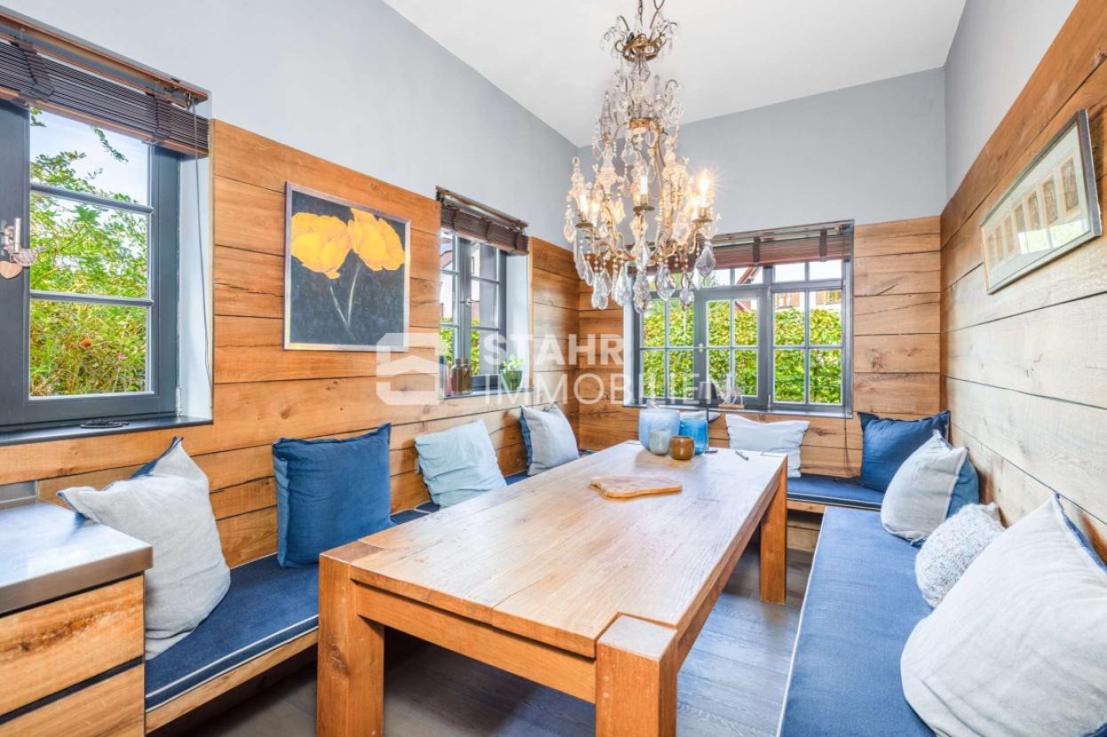 Gemütlicher Essbereich